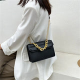 Shoulder Bags Women PU Leather Chain Crossbody Casual All-match Shopping