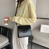 Vintage Flower Hasp Sweet PU Leather Shoulder Bag