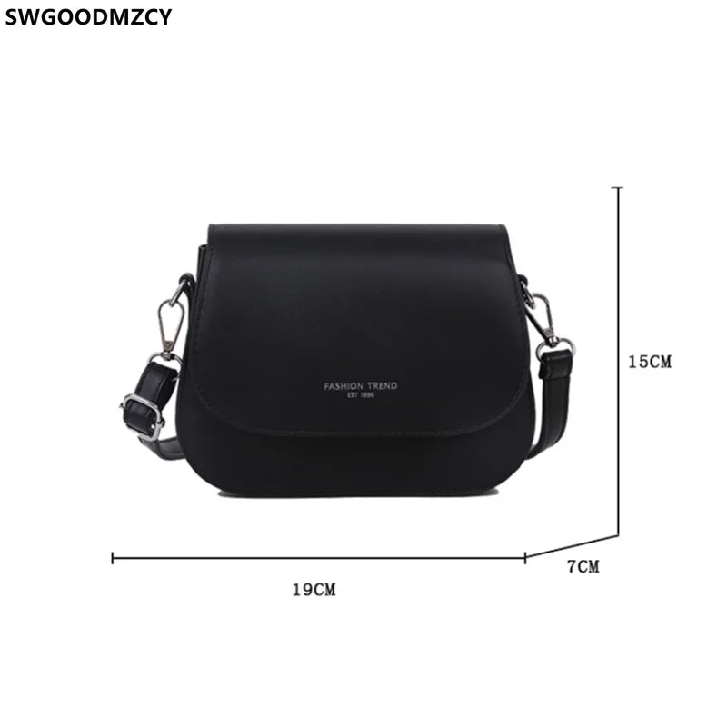 Women's Shoulder Saddle Bag Crossbody Messenger Bag Office Purse