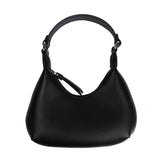 Women's PU Leather Shoulder Bag Vintage Solid Handbag