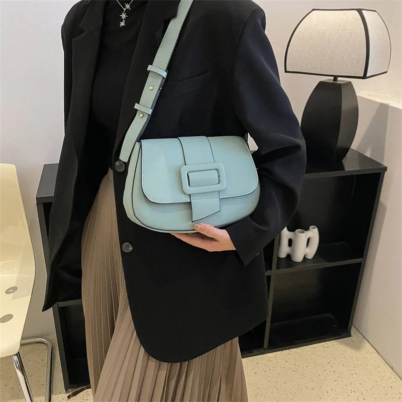 Small PU Leather Crossbody Bag Handbags and Purse