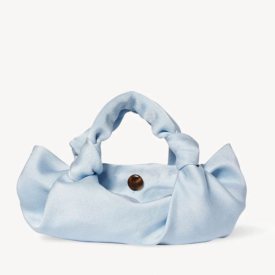 Silk Texture Shoulder Bag Satchel Handbag For Lady