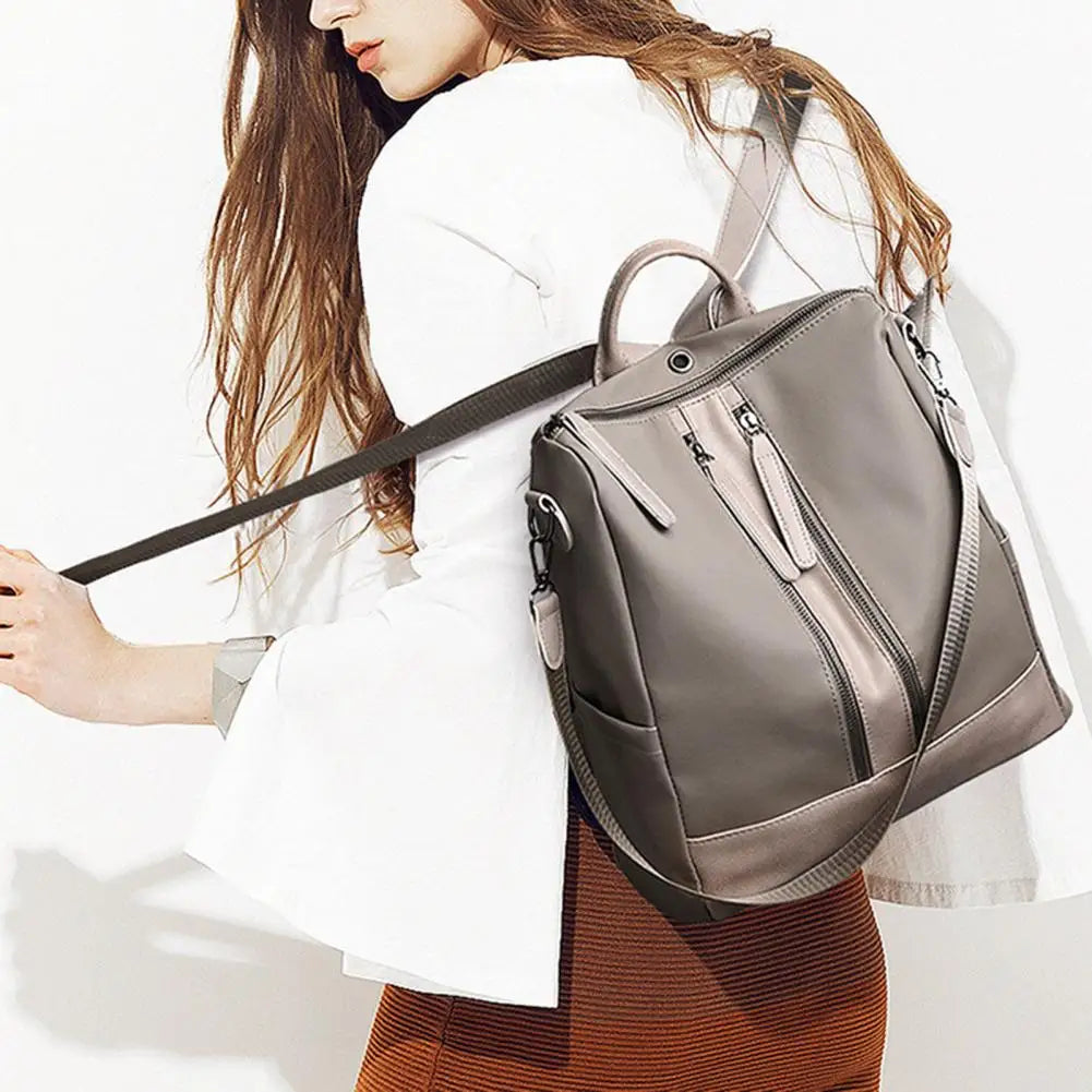 Casual Outdoor Travel Waterproof Oxford Women Backpack