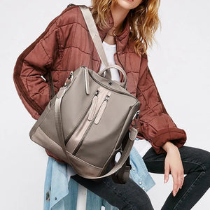 Casual Outdoor Travel Waterproof Oxford Women Backpack