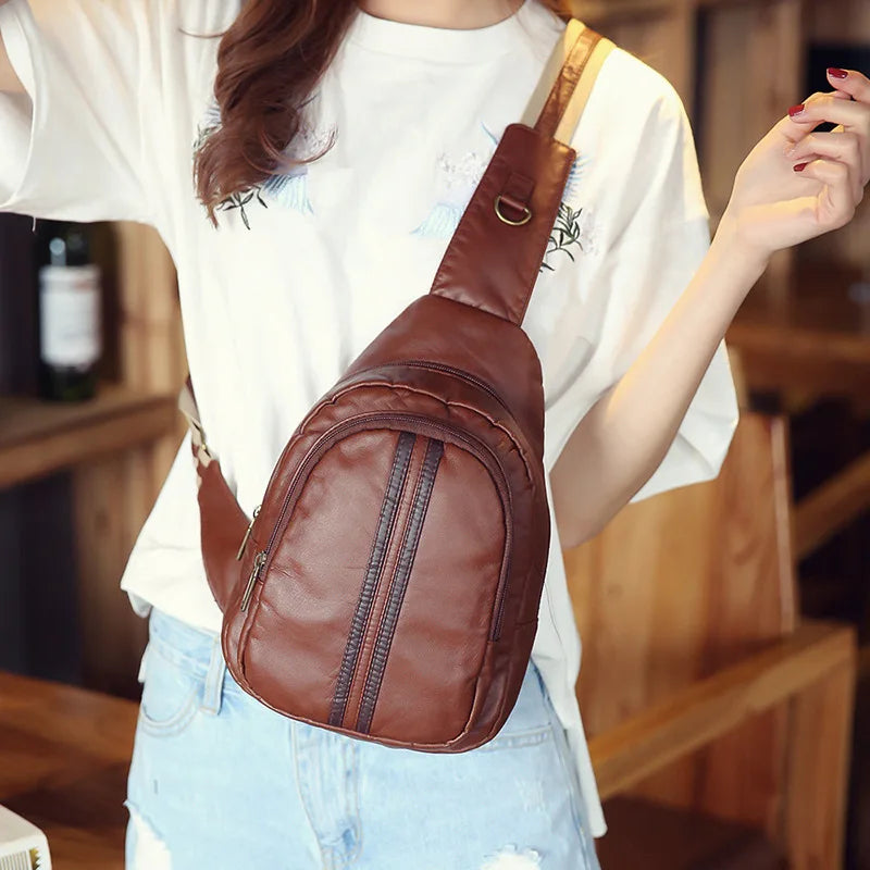Casual Women Chest Pack Large Capacity Shoulder Bag