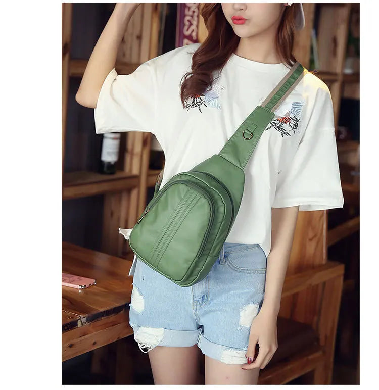 Casual Women Chest Pack Large Capacity Shoulder Bag