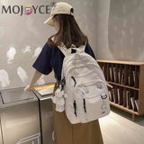 College Backpack Multi-pocket Casual Shoulder Backpack Large Capacity
