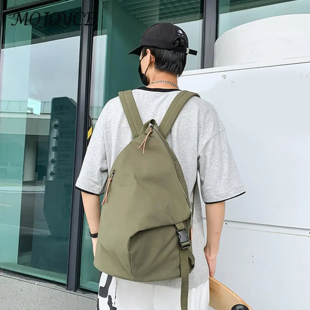 Denim Canvas Bike School Backpacks Set
