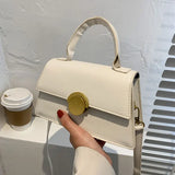 Soft Leather Crossbody Shoulder Bag Retro Small Purse