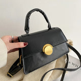 Soft Leather Crossbody Shoulder Bag Retro Small Purse