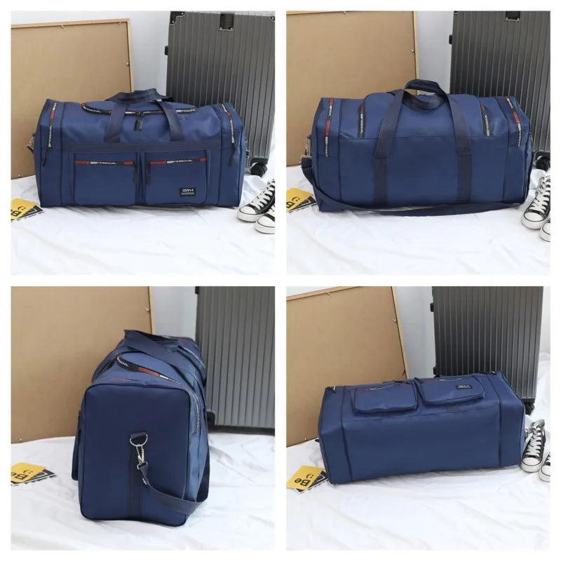 Men's Oxford Travel Bag Large Capacity Handbag