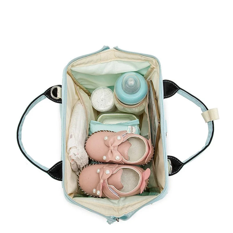 Large Capacity Lightweight Mommy Bag Waterproof Backpack