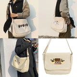 Cartoon Printed Envelope Bag Sweet Student Girl Tote Shoulder Bags