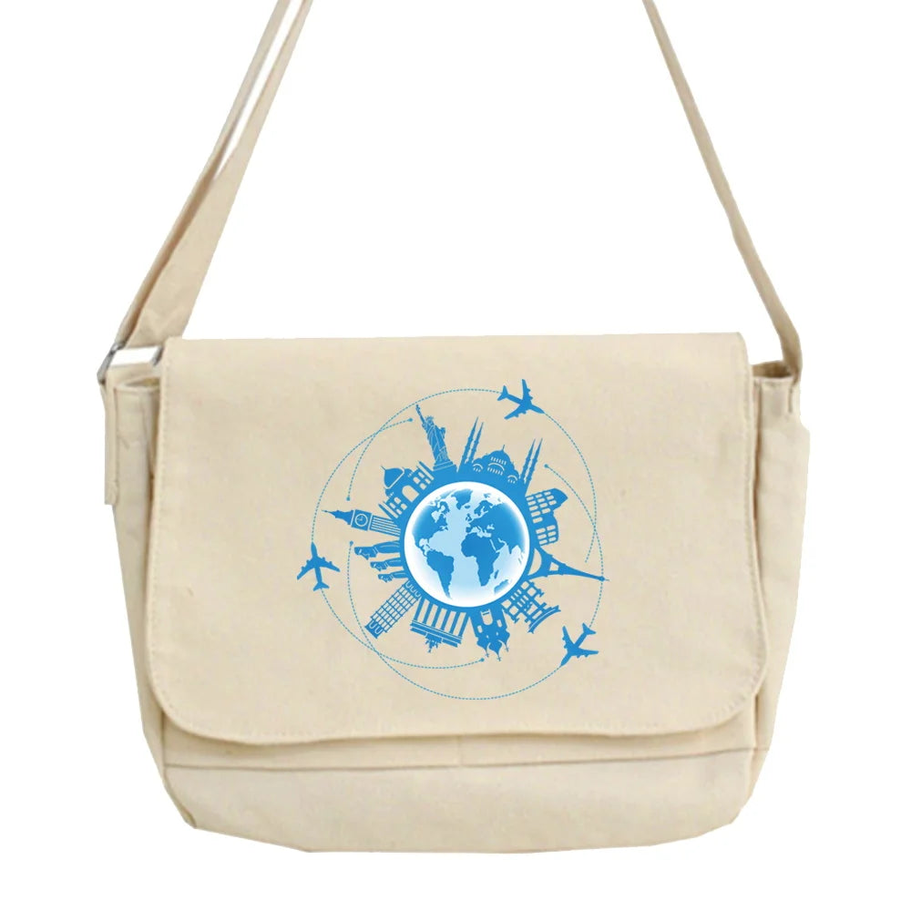 Cartoon Messenger Bag for Women Sweet Envelope Tote Crossbody Shoulder Bags