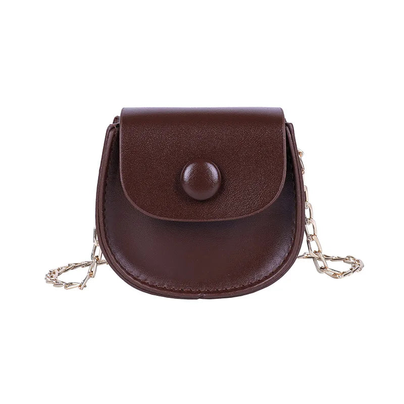 Mini Soft-Faced Crossbody Bag Chain Shoulder Bag