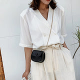 Mini Soft-Faced Crossbody Bag Chain Shoulder Bag
