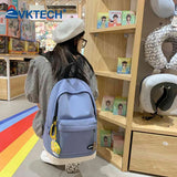 Nylon Backpack Large Capacity Casual Shoulder Bag