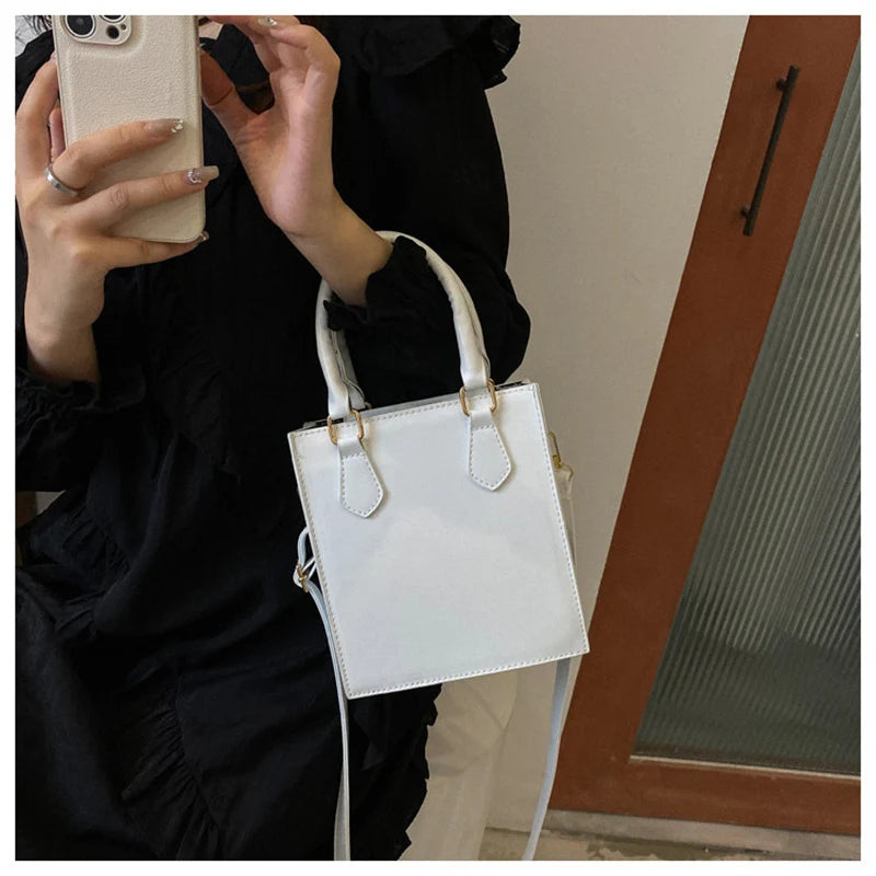 Women's PU Leather Shoulder Bag Small Crossbody Handbag Purse