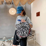Denim PU School Backpack Softback Hiking Daypack