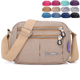 Small Women Cellphone Messenger Bag Female Shoulder Bag Waterproof Nylon