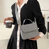 Retro Pleated Women's Shoulder Bag Crossbody Purse