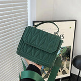 Retro Pleated Women's Shoulder Bag Crossbody Purse