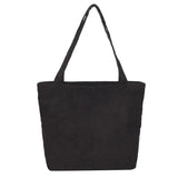 Large Capacity Striped Tote Bag for Women