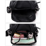 Ladies Backpack Travel Sequins Shoulder Bags College Bag Mochila