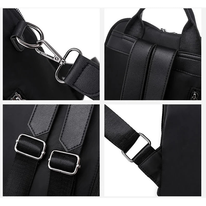 Ladies Backpack Travel Sequins Shoulder Bags College Bag Mochila