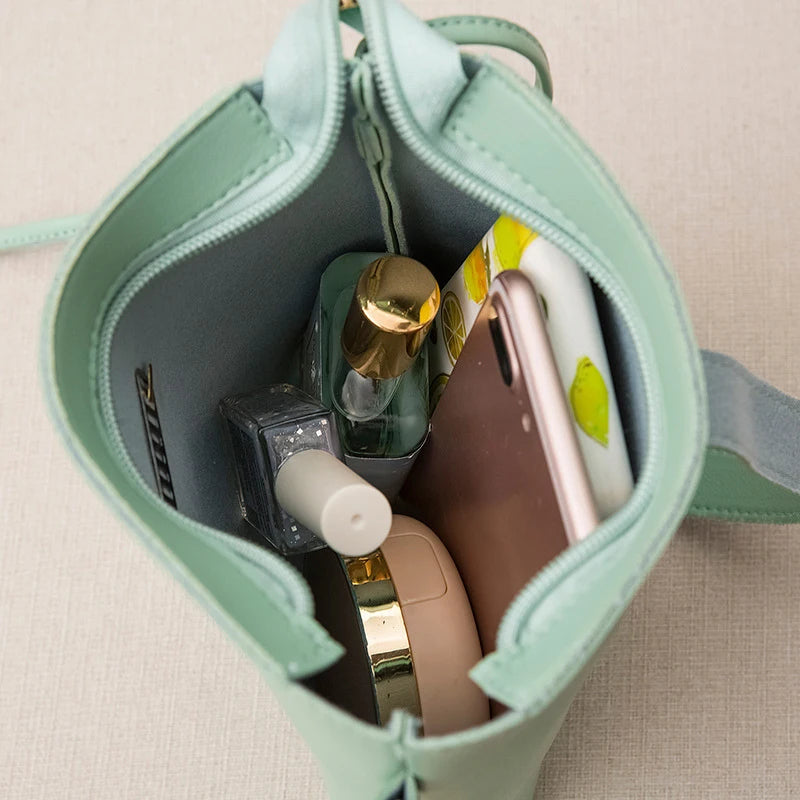 Bucket Bag Crossbody Shoulder Messenger Bag