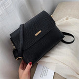 Women Flap Messenger Bag PU Leather Crossbody Lady Shoulder Casual Purse