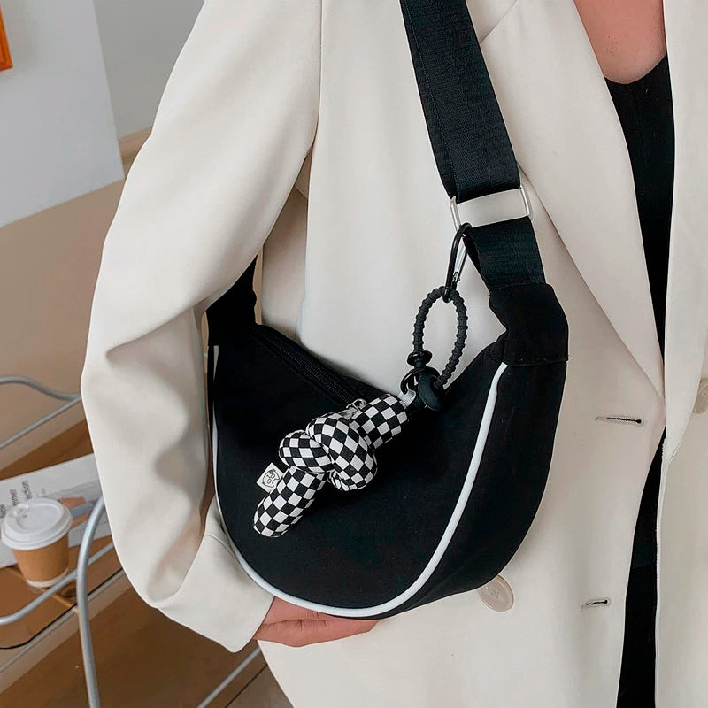 Casual Nylon Handbag Large Capacity Female Crossbody Bags