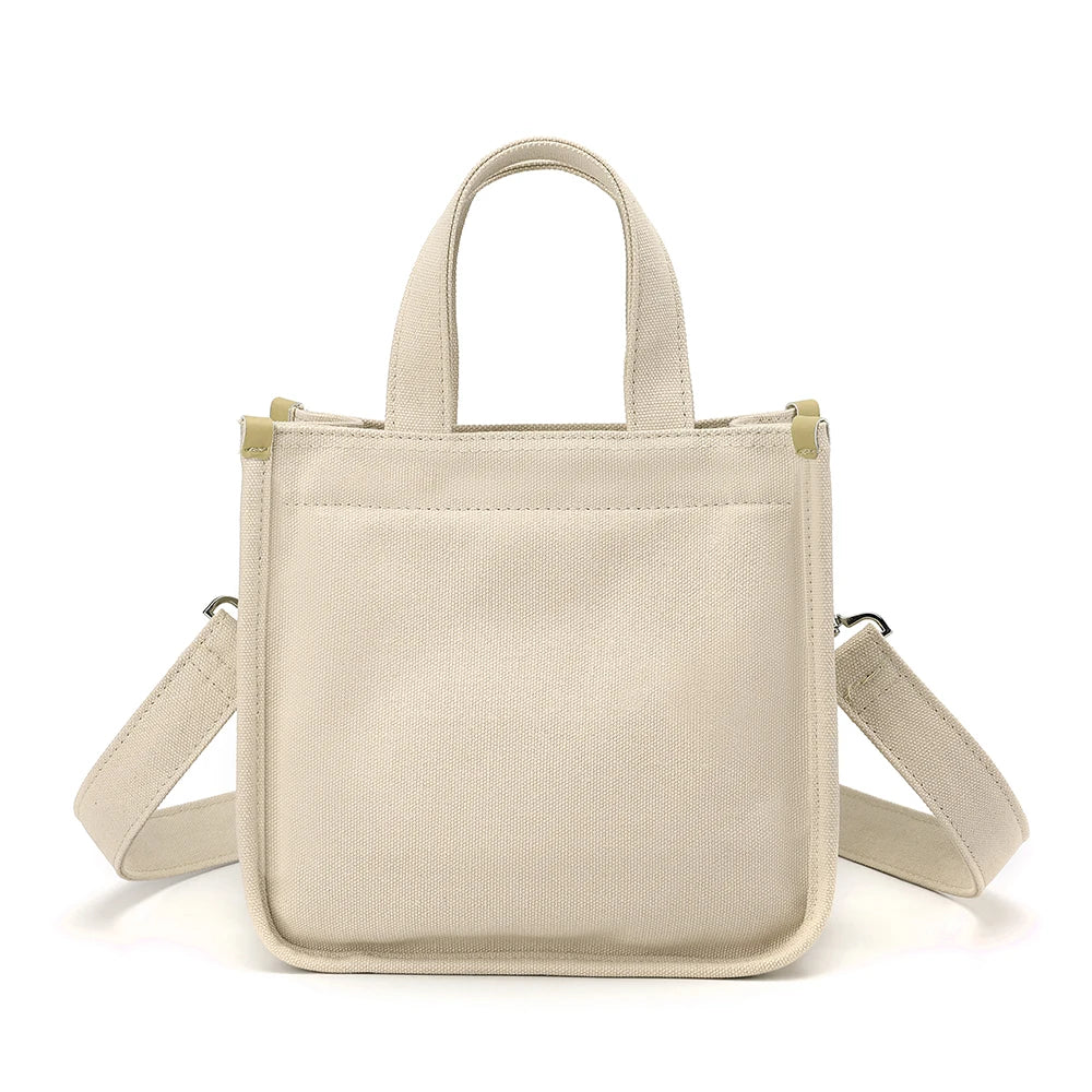 Women's Canvas Shoulder Bag High Capacity Handbag Tote Crossbody
