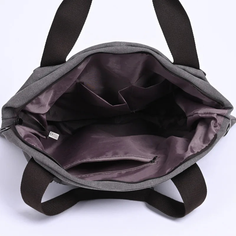 Casual Canvas Bag Large Capacity Shoulder Handbag