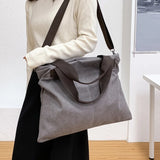 Casual Canvas Bag Large Capacity Shoulder Handbag