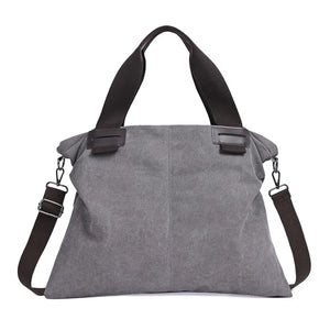 Casual Canvas Bag Large Capacity Shoulder Handbag