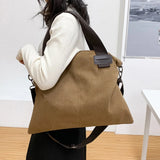 Casual Canvas Bag Large Capacity Shoulder Handbag