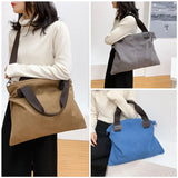Casual Canvas Bag Large Capacity Shoulder Handbag