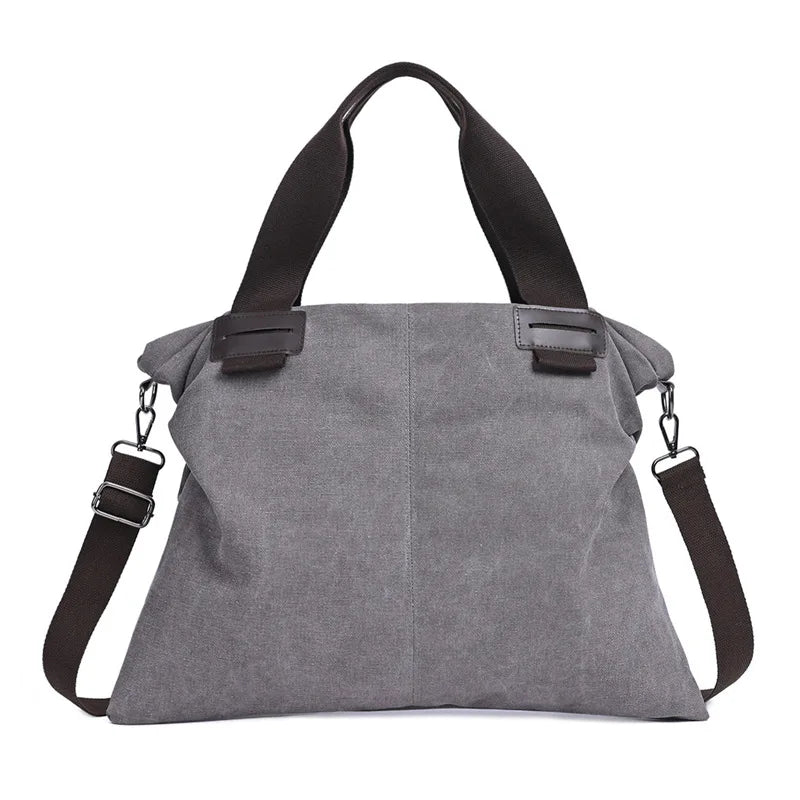 Casual Canvas Bag Large Capacity Shoulder Handbag