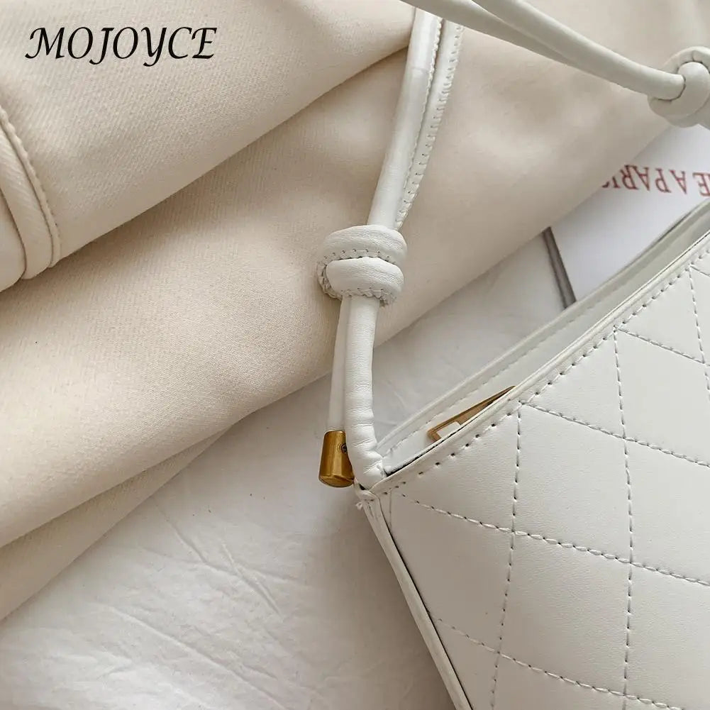 Small PU Leather Crossbody Bag Lady Shoulder Messenger Chain Handbag