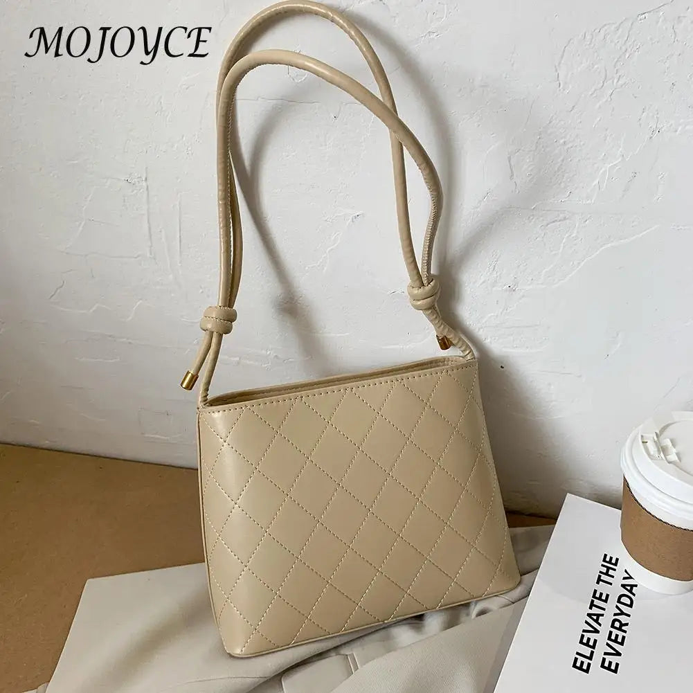 Small PU Leather Crossbody Bag Lady Shoulder Messenger Chain Handbag