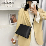 Small PU Leather Crossbody Bag Lady Shoulder Messenger Chain Handbag