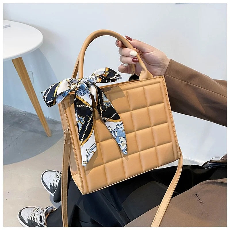 Single Strap Women Handbags Ladies PU Leather Shoulder Handbag