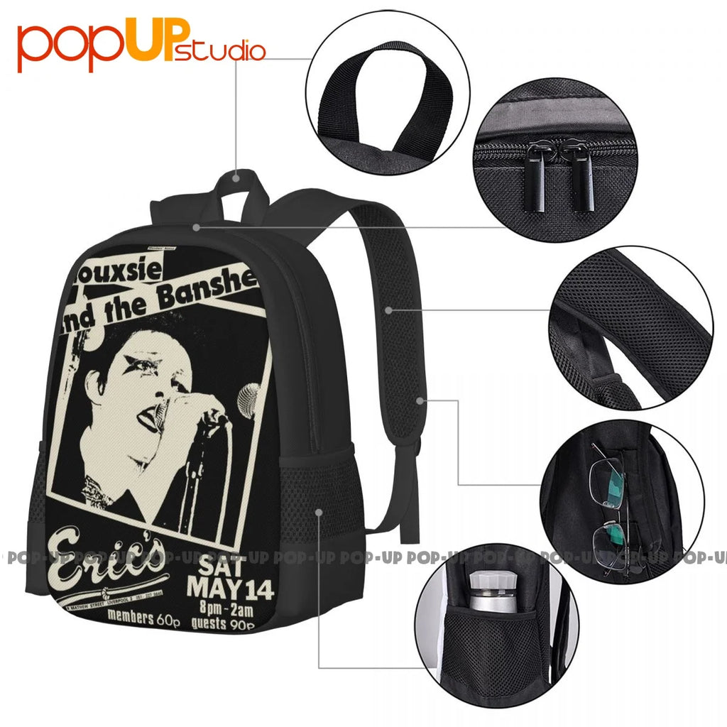 Siouxsie And The Banshees Travel Style Backpack