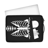 Skeleton Chest Waterproof Laptop Bag 13-15 Inch Protective Briefcase Cover