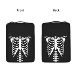 Skeleton Chest Waterproof Laptop Bag 13-15 Inch Protective Briefcase Cover