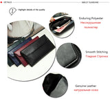 Soft Slim Leather Women Wallet Long Ladies Purse Thin Money Bag