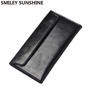 Soft Slim Leather Women Wallet Long Ladies Purse Thin Money Bag