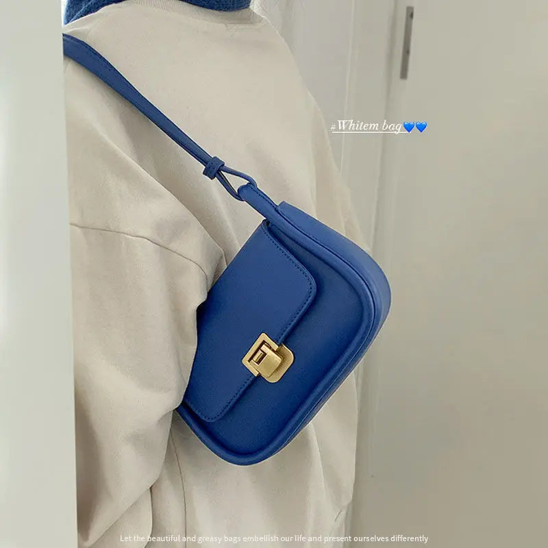 Beige Leather Cross Body Bag Women Handbag Green Messenger Bag