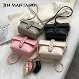 Net Red Texture Ladies Messenger Bag